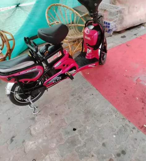 飞鸽电动车。把8成新。新换的电瓶。可以跑5...