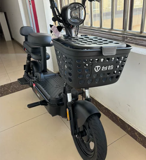 本人骑的台铃品牌电动车，9.9.成新，买时...
