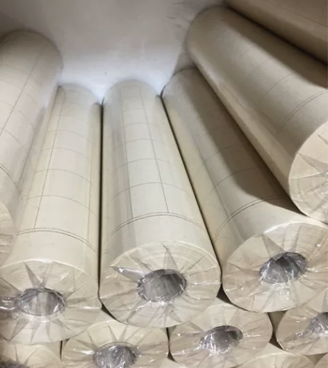 宣纸半生熟方格状元竖条长卷日课纸小楷行书练...