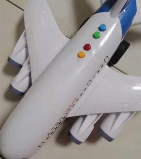 儿童玩具飞机，早教音乐，惯性滑行，仅试玩 ...