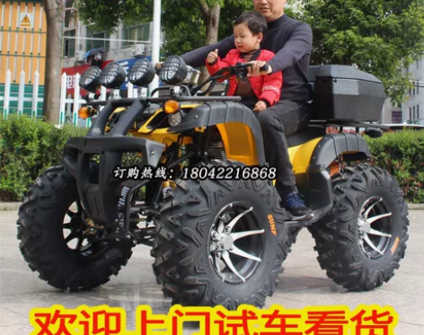 摩托车 大小公牛沙滩车四轮越野山地四驱汽油