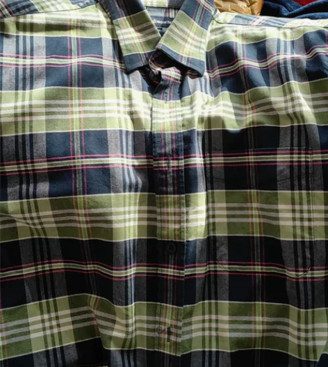 格子衬衫男 一次都没穿过，一直在衣柜挂着，...