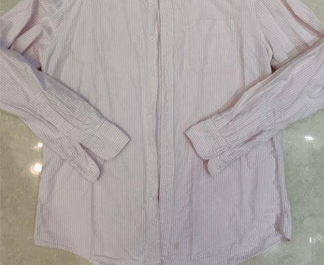 男 长袖衬衫 衣型穿起来特别立体，颜色清新...