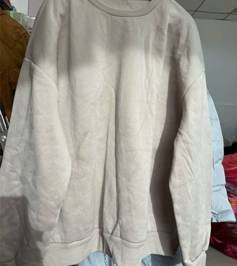 男士加绒卫衣打底衫 外贸原单 宽松版型 好...