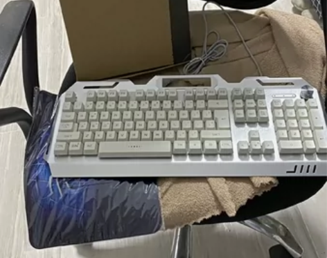 【特价处理】银雕 V2有线键盘鼠标套装us...