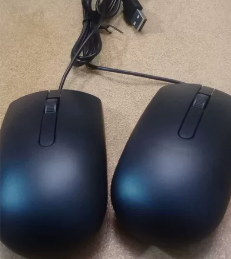 戴尔Dell有线笔记本鼠标鼠标台式机光电鼠...