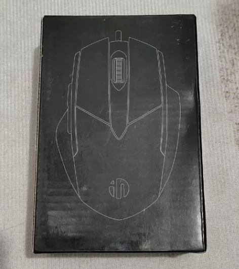 英菲克游戏鼠标 PW1h灰色 未拆封 PS...