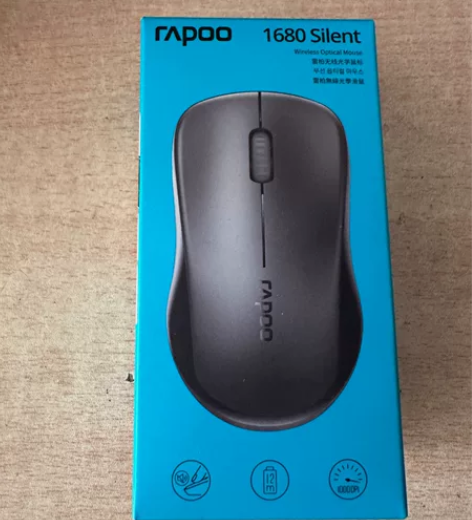 rapoo雷柏1680无线鼠标静音办公商务...