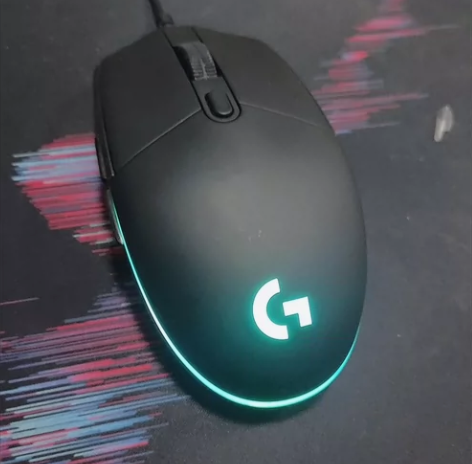 二手原装罗技g102有线鼠标游戏鼠标电竞游...