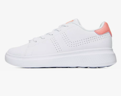 【狂欢价】361女鞋2018白色革面运动鞋...