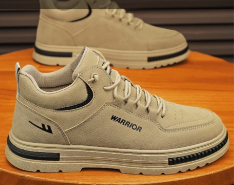 【保暖价】回力工作男鞋秋冬季防滑户外运动防...