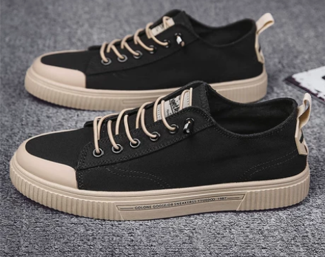 男鞋2021夏季新款透气韩版潮流休闲板鞋百...