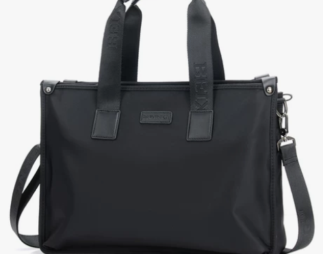 新款男士手提包横款男包单肩包斜挎包大容量帆...