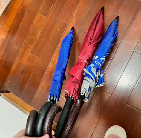 24骨长柄雨伞男款大号自动暴雨专用加固结实...