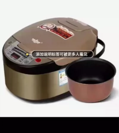 全新新飞电饭煲，因搬家个人送的用不上，便宜...