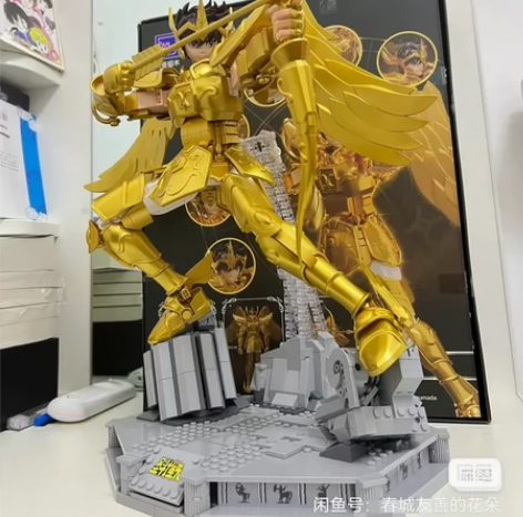 现货拼奇圣斗士星矢 黄金射手座星矢联名射手...