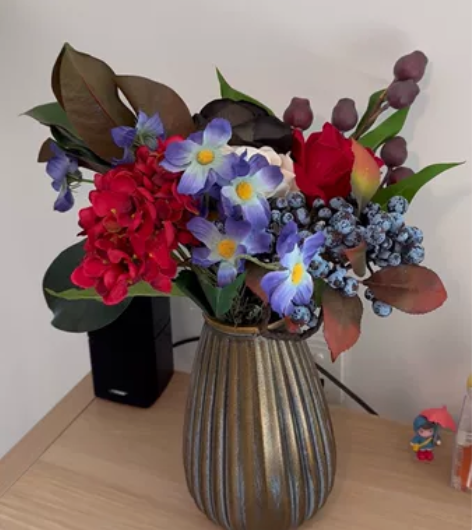 出闲置打样产品全新北欧轻奢仿真花假花摆设，...