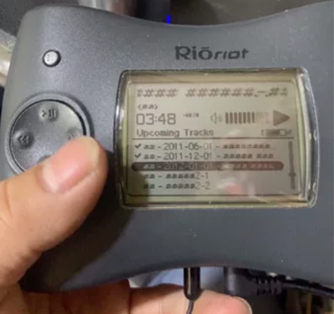 Rio riot mp3播放器帝盟rio ...