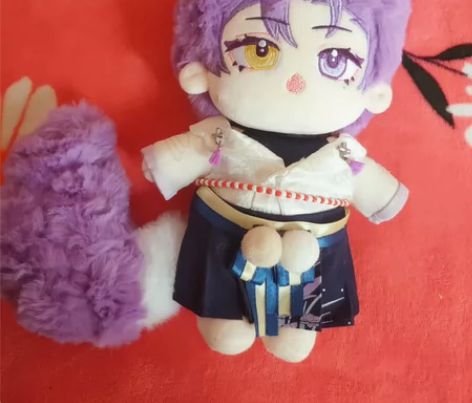 出一个新世界狂欢玖夜棉花娃娃 衣服打包出。...