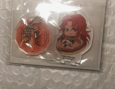 新世界狂欢 啖天 旧a咖亚克力挂件 小立牌...