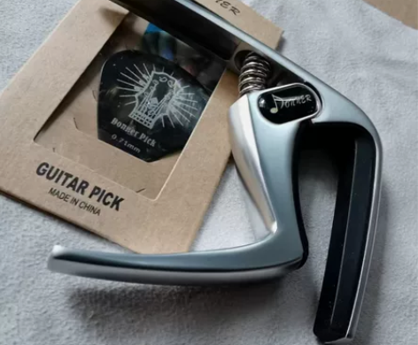 升级变调夹 锌合金吉他变调夹 通用变调夹两...