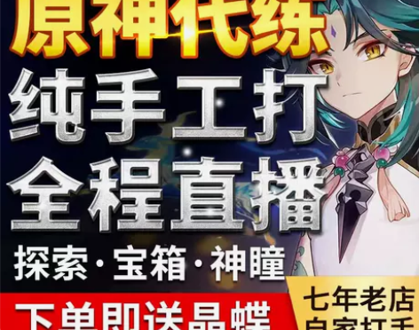 原神代肝代练元神打神瞳须弥沙漠森林书深渊宝...