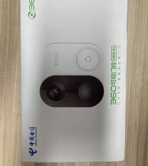 360可视门铃 360 D809-D1电信...
