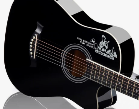 卡摩迩单板木吉他民谣吉他41寸初学者学生女...