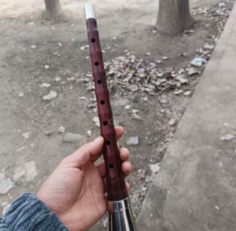 刚刚入手百年红木的唢呐，买来不会吹，也买错...