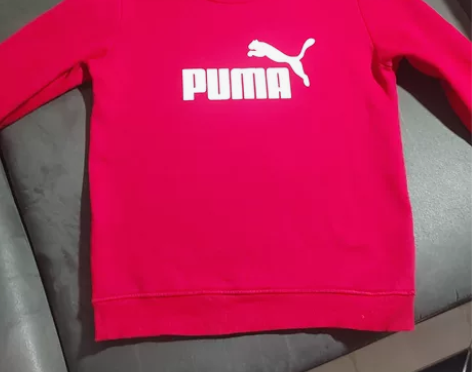 包邮  二手加绒保暖卫衣 套头彪马青年打底...