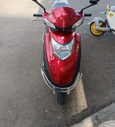 22年5月份上牌望江铃木踏板，才一年多的车...