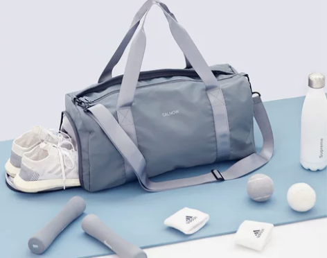 健身包女瑜伽包轻便运动手提旅行李袋干湿分离...