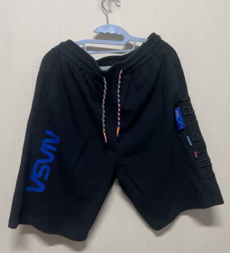 NASA美式短裤男夏季潮牌ins沙滩裤直筒...