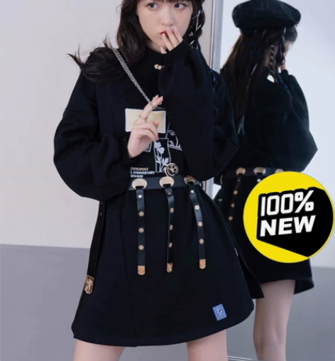 徐娇织羽集汉元素【集邮册】卫衣秋季宽松贴布...