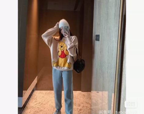 全新休闲裤灰色休闲裤全新M码加绒保暖休闲运...