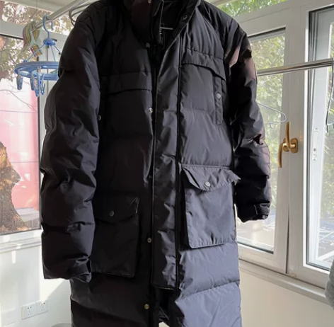 迪卡侬长款羽绒服，东北回来了，抗住了！用不...
