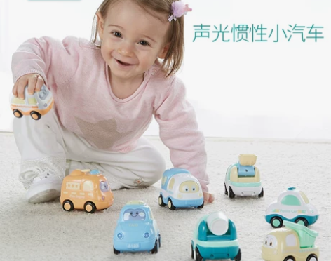 可优比宝宝玩具车迷你儿童惯性小汽车儿童早教...