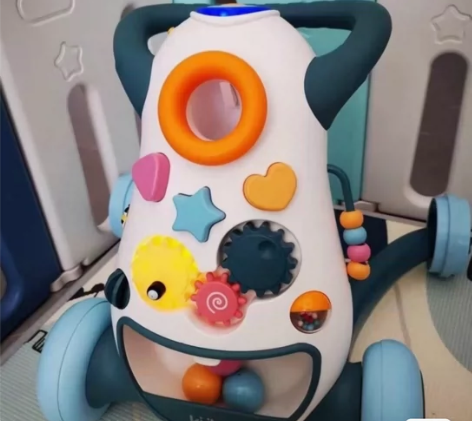 可优比宝宝学步车手推车防o型腿儿童助步车 ...