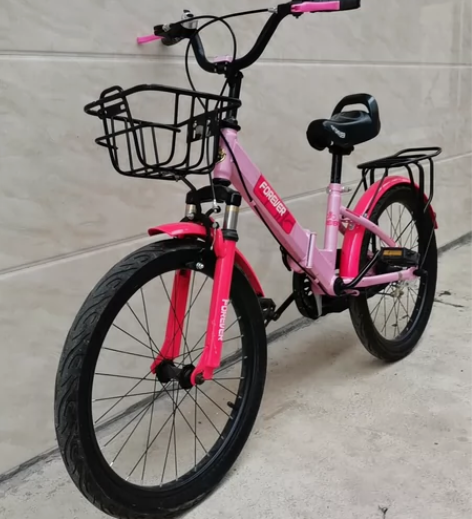 9成新 20寸永久儿童自行车 配件齐全，功...