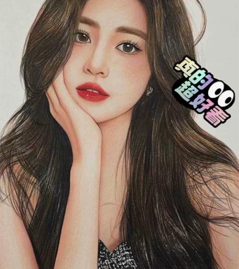 彩铅画像定制素描人像手绘人像人物肖像画写实...