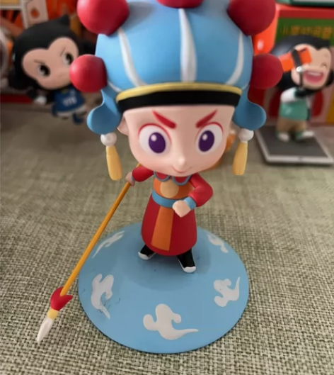 绝版猿辅导官方正品小猿手办场戏京剧小猿，绝...