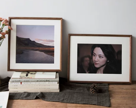 实木做成中式红木榫卯代洗照片做成相框摆台画...