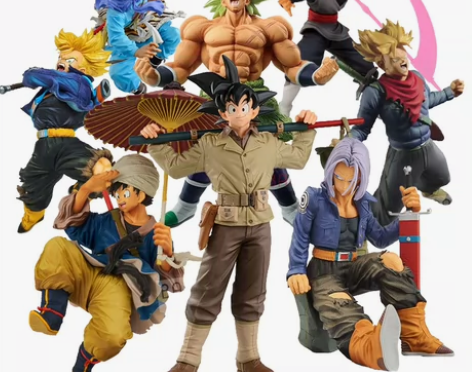 眼镜厂BWFC七龙珠孙悟空贝吉塔特兰克斯布...