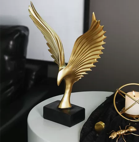 轻奢桌面、玄关、酒柜摆件，大鹏展翅 感兴趣...