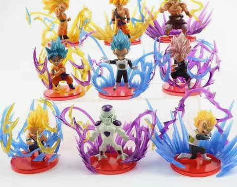 9款斗气七龙珠Q版超级赛亚人孙悟空琪琪贝吉...