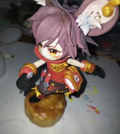 【白菜价】Q版粘土手办定制 Q版起步价12...