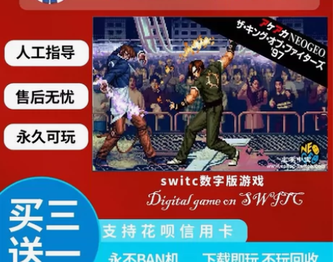 switch游戏  数字版买二送一 NS拳...