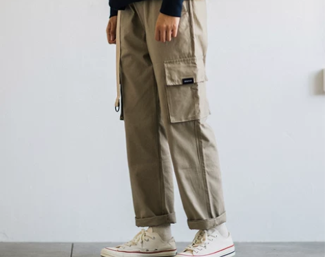 Epic+Socotra自制日系中性工装裤...