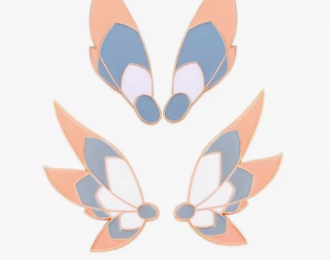 光遇周边sky发夹女风行飞行季 翅膀一对卡...