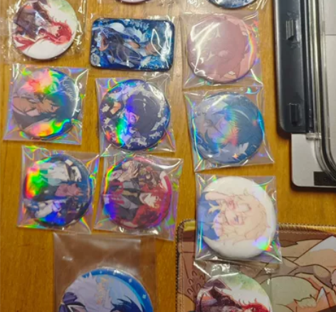 【出】原神同人吧唧 感兴趣的话点“我想要”...